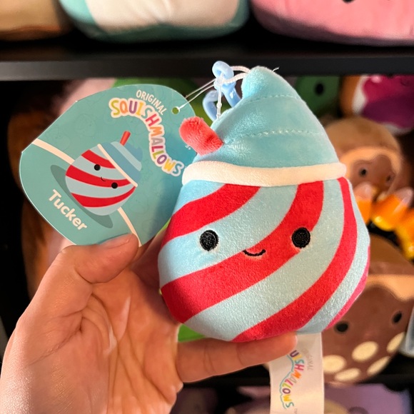 Squishmallows Other - Tucker the Slushie Squishmallow Clip